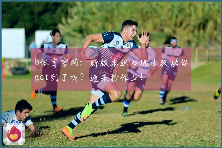 b体育官网：新版本这些玩法改动你get到了吗？速来抄作业！